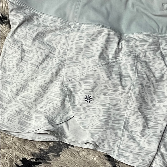 NWOT Athleta Printed Run With It 3.5” Shorts - Picture 6 of 10